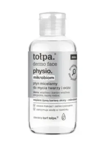 Tołpa Dermo Face Nawilżający Płyn Micelarny Do Twarzy Mikrobiom Mini 100ml