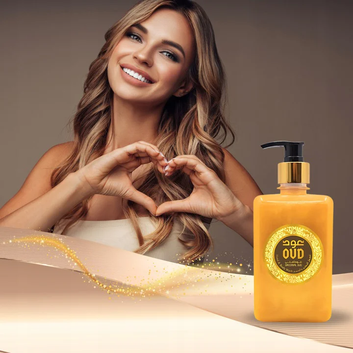 Mydło Arabskie Oud Luxury Oud Original Dubajskie Mydło Premium 500ml