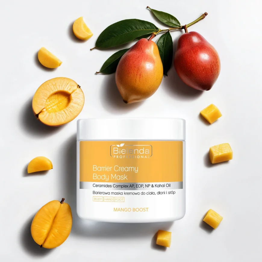 Bielenda Professional Maska Kremowa Do Ciała Stóp I Dłoni Mango 600g