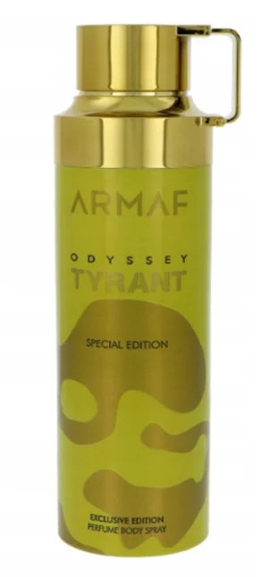 Armaf Odyssey Tyrant Perfumowany Spray Do Ciała Dla Mężczyzn 200ml