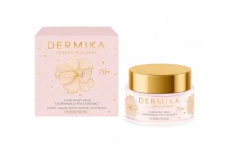 DERMIKA LUXURY PLACENTA KREM DO TWARZY UJĘDRNIAJĄCO WYGŁADZAJĄCY 70+ 50ML