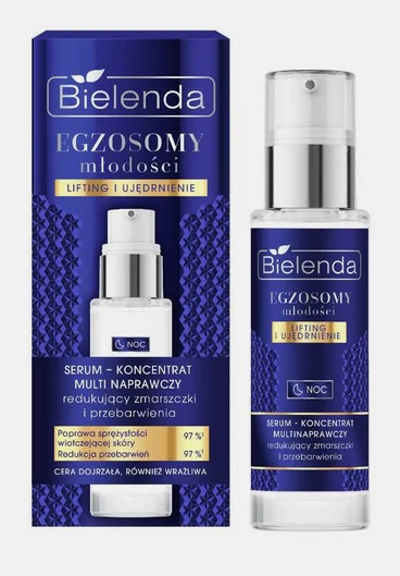 Bielenda Egzosomy Młodości Serum Koncentrat Multinaprawcze Do Twarzy 30ml