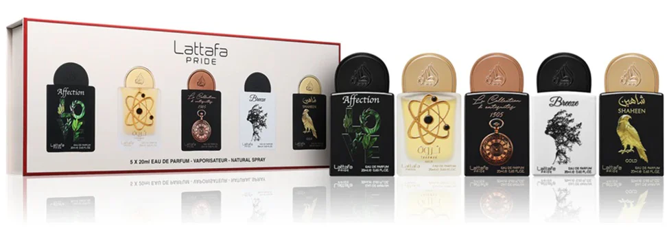 Zestaw Lattafa Pride No.01 Collection 5x20ml Woda Perfumowana Unisex