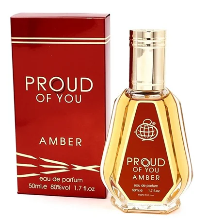 Fragrance World Proud Of You Amber 50ml Perfumy Arabskie Dla Mężczyzn
