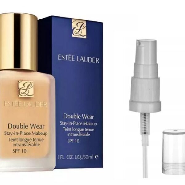 ESTEE LAUDER DOUBLE WEAR PODKŁAD DO TWARZY 30ML 1W0 WARM PORCEALIN + POMPKA