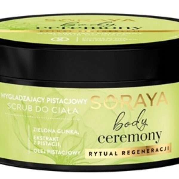 SORAYA BODY CEREMONY WYGŁADZAJĄCY SCRUB DO CIAŁA PISTACJOWY 200G