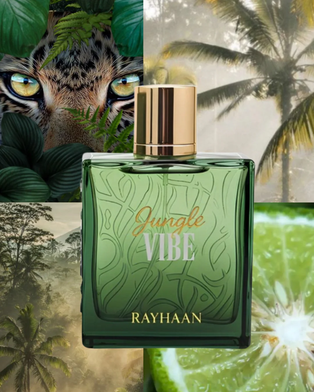 Rayhaan Jungle Vibe 100ml Woda Perfumowana Damska Męska Perfumy Arabskie