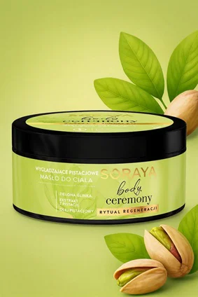 Soraya Body Ceremony Wygładzające Pistacjowe Masło Do Ciała 200ml