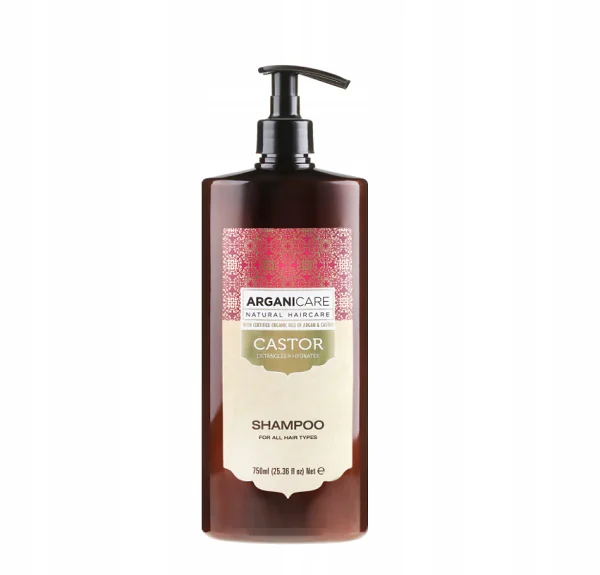 Arganicare Castor Oil Szampon Wzmacniający 750ml