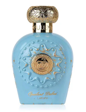 Zestaw Lattafa Opulent Dubai + Blue Oud Elixir 2x 100ml  + 2x 4ml