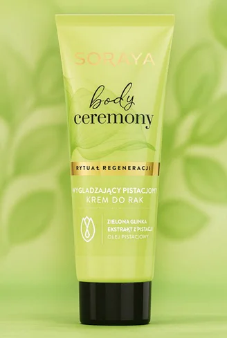 Soraya Body Ceremony Wygładzający Pistacjowy Krem Do Rąk 50ml