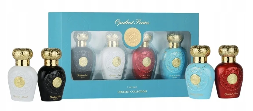 Zestaw Lattafa Opulent Collection 4x25ml Woda Perfumowana Unisex
