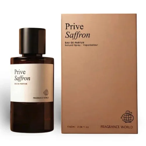 Fragrance World Prive Saffron 60ml Woda Perfumowana Unisex Perfumy Arabskie