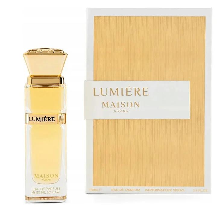 Maison Asrar Lumiere 110ml Woda Perfumowana Unisex Perfumy Damskie Męskie