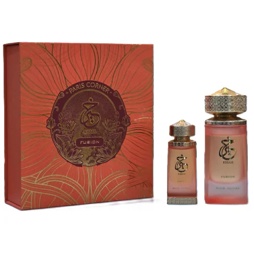Zestaw Paris Corner Khair Fusion 100ml EDP 25ml Olejek Perfumowany Unisex