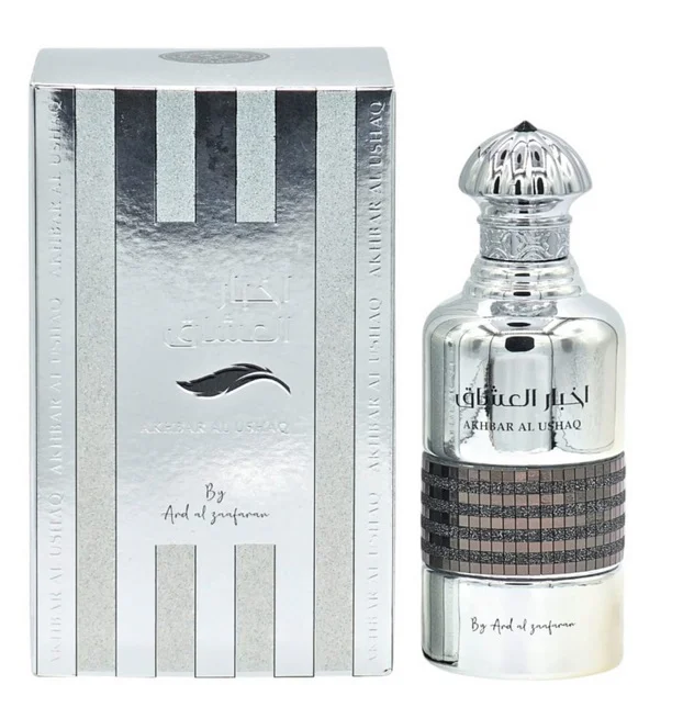 Ard Al Zaafaran Akhbar Al Ushaq Silver 100ml Woda Perfumowana Dla Mężczyzn