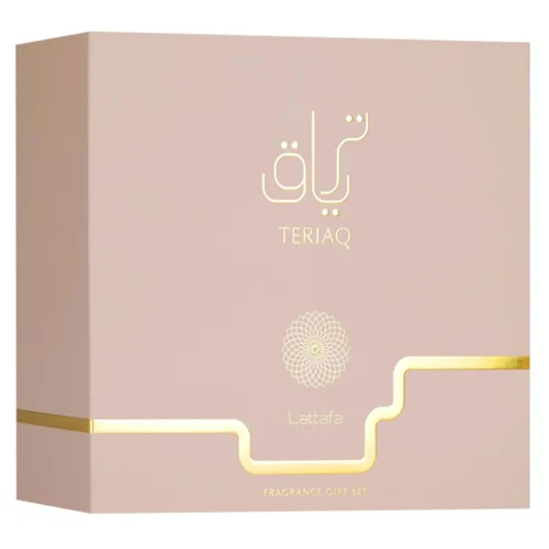 Zestaw Lattafa Teriaq 100ml EDP 12ml EDP Mgiełka Do Włosów 50ml Unisex