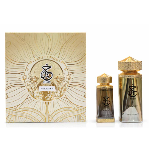 Zestaw Paris Corner Felicity 100ml EDP 25ml Olejek Perfumowany Dla Kobiet