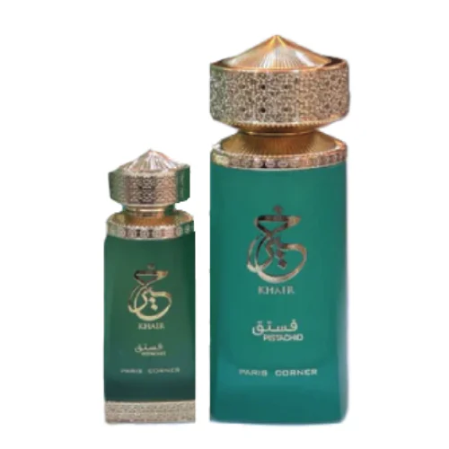 Zestaw Paris Corner Khair Pistachio 100ml EDP 25mlolejek Perfumowany Unisex