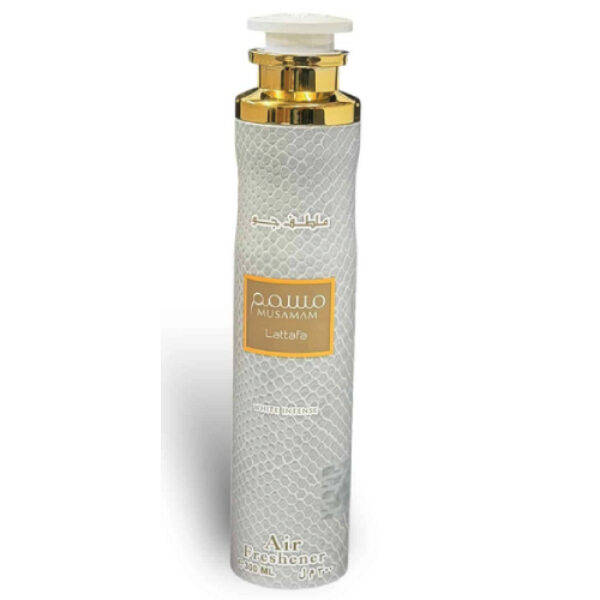 LATTAFA AIR FRESHENER MUSAMAM WHITE INTENSE 300ML ODŚWEŻACZ POWIETRZA