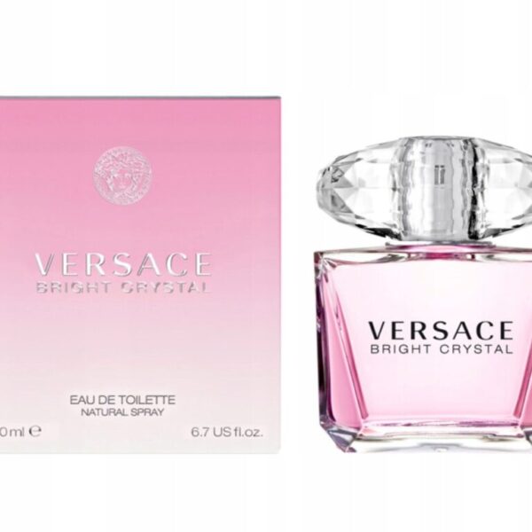 VERSACE BRIGHT CRYSTAL 200ML WODA TOALETOWA DLA KOBIET PERFUMY DAMSKIE