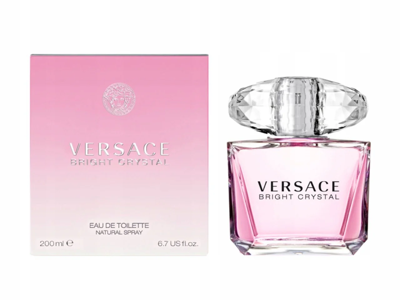 Versace Bright Crystal 200ml Woda Toaletowa Dla Kobiet Perfumy Damskie