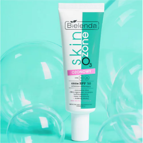 Bielenda Skin O3ozone Krem Ochronno-dotleniający Do Twarzy SPF50 40ml