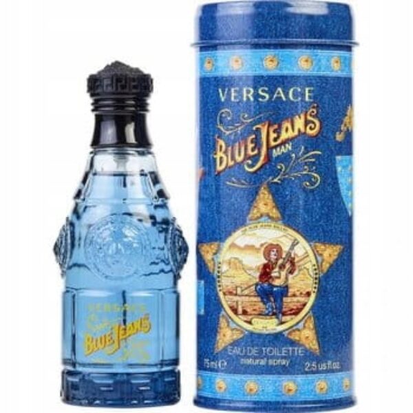 VERSACE BLUE JEANS 75ML WODA TOALETOWA DLA MĘŻCZYZN PERFUMY MĘSKEI