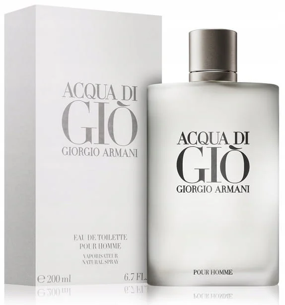 Armani Acqua Di Gio Pour Homme 200ml Woda Toaletowa Perfumy Męskie