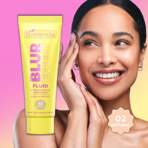 Bielenda Blur Effect Fluid Wygładzająco Napinający 02 Natural 30g