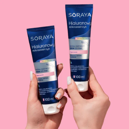 Soraya Hialuronowy Mikrozastrzyk Krem Do Rąk Extra Odżywczy 100ml