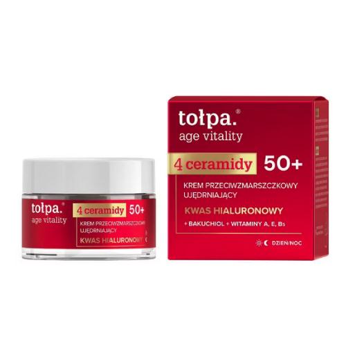 TOŁPA AGE VITALITY KREM DO TWARZY PRZECIWZMARSZCZKOWY 50+ DZIEŃ I NOC 50ML
