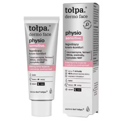 TOŁPA DERMO FACE PHYSIO ŁAGODZĄCY KREM-KOMFORT DO TWARZY 40ML
