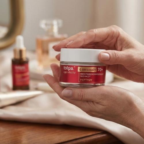 TOŁPA AGE VITALITY KREM DO TWARZY PRZECIWZMARSZCZKOWY ODŻYWCZY 70+ 50ML