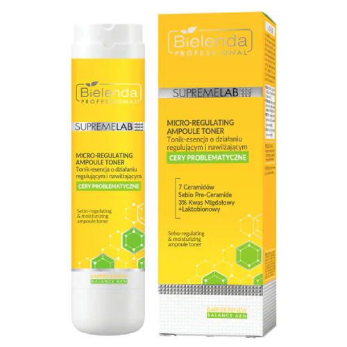 Bielenda Supremelab Micro Regulating Ampolute Toner Tonik Esencja 100ml