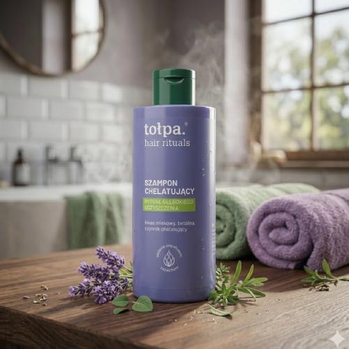TOŁPA HAIR ROUTINE SZAMPON CHELATUJĄCY DO WŁOSÓW 300 ML