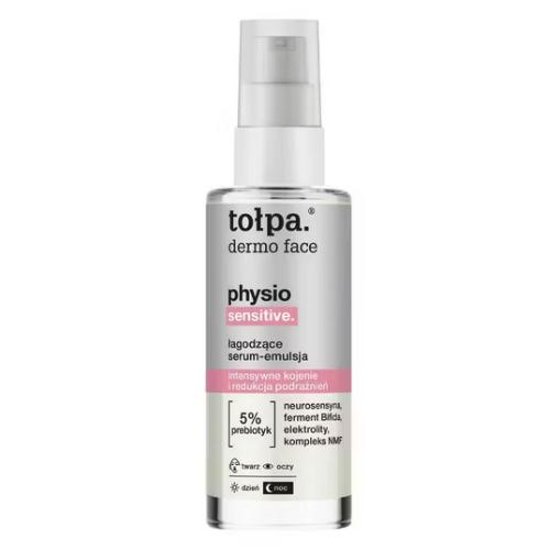 TOŁPA DERMO FACE PHYSIO SENSITIVE ŁAGODZĄCE SERUM-EMULSJA DO TWARZY 45ML