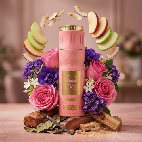 Paris Corner Qissa Pink 200ml Dezodorant Perfumowany Do Ciała Dla Kobiet