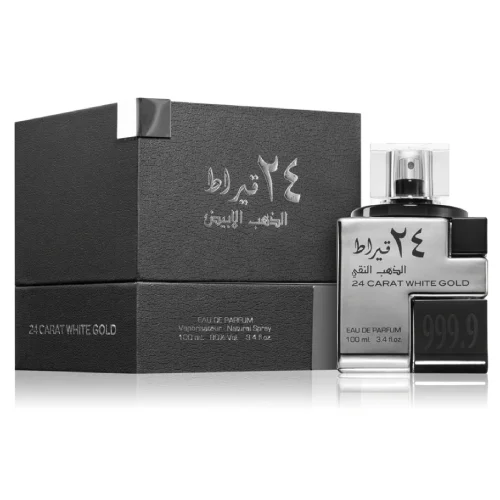 Lattafa 24 Carat White Gold 100ml Woda Perfumowana Unisex Perfumy Arabskie