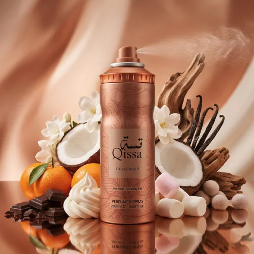 Paris Corner Qissa Delicious 200ml Dezodorant Perfumowany Do Ciała Damski