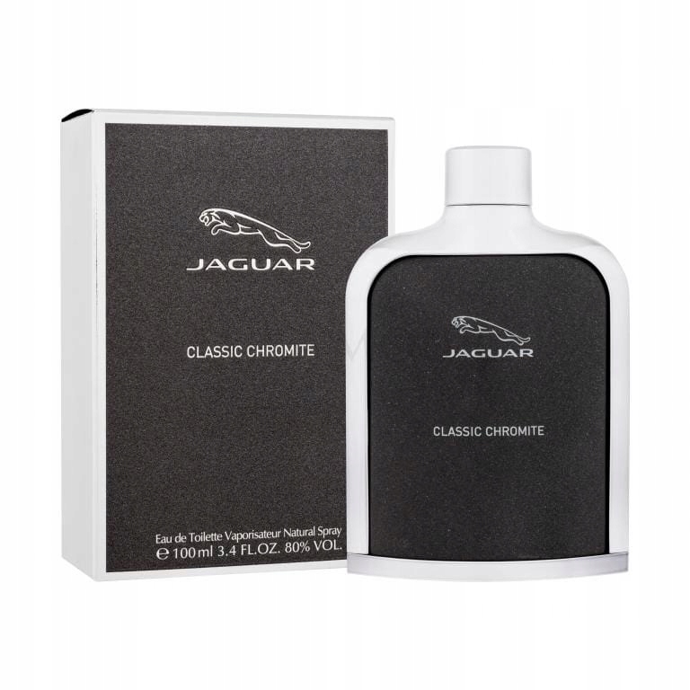 JAGUAR CLASSIC CHROMITE 100ML WODA TOALETOWA DLA MĘŻCZYZN PERFUMY MĘSKIE