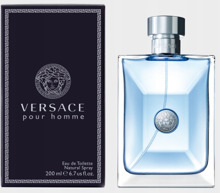VERSACE POUR HOMME MEDUSA 200ML WODA TOALETOWA DLA MĘŻCZYZN PERFUMY MĘSKIE