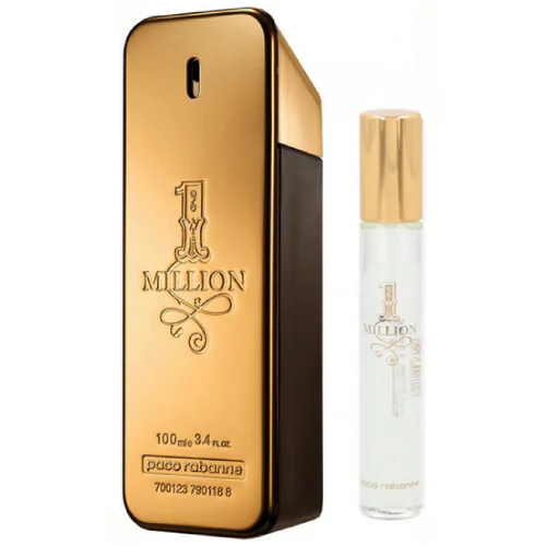 Zestaw Paco Rabanne 1 Million 100mlwoda Toaletowa 10ml Woda Toaletowa Męska