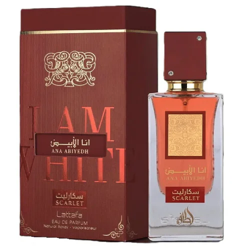Lattafa Ana Abiyedh Scarlet 60ml Woda Perfumowana Dla Kobiet