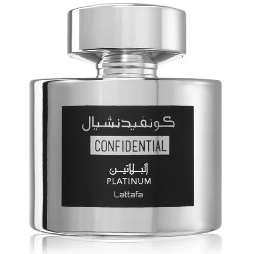 Lattafa Confidential Platinum 100ml Woda Perfumowana Dla Mężczyzn