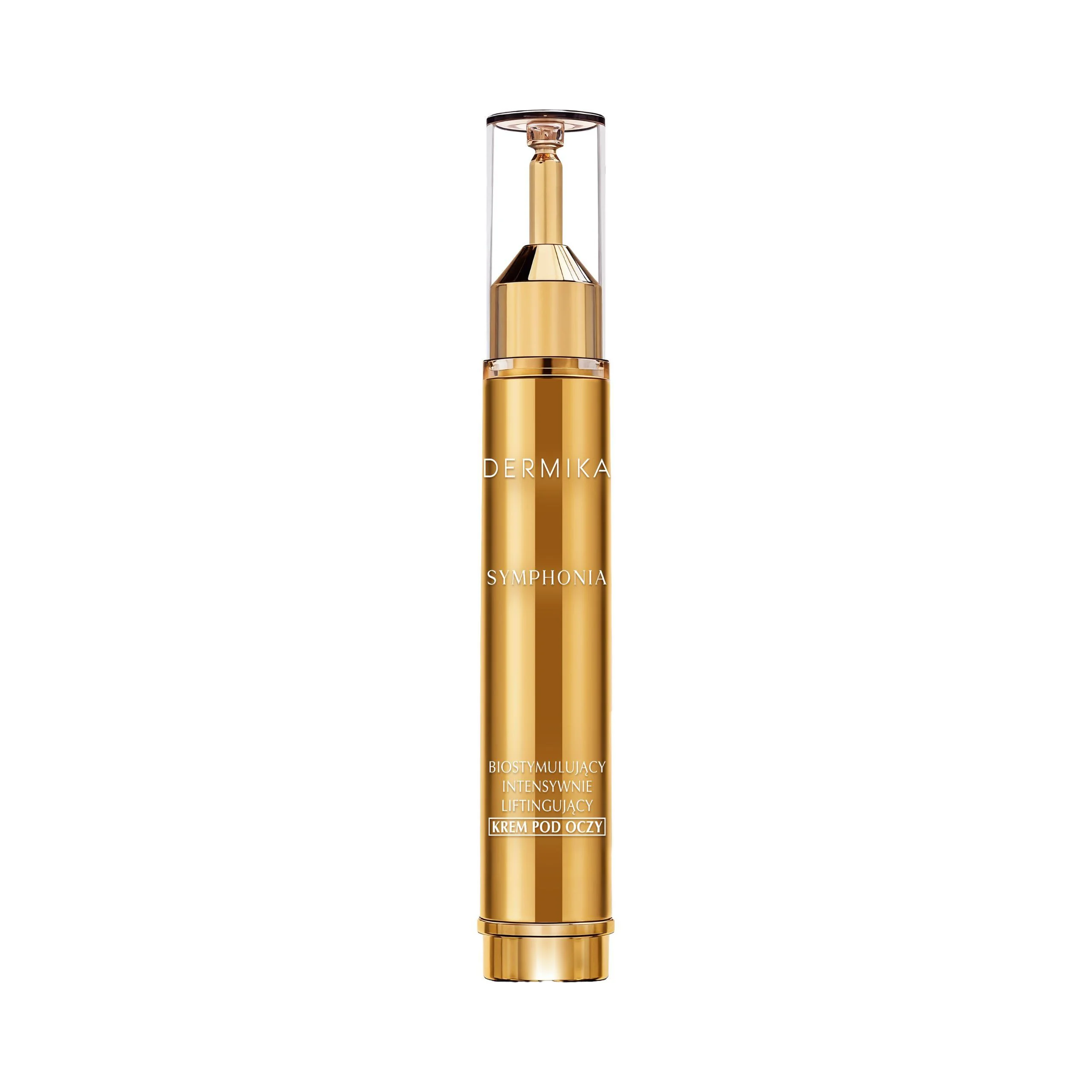 Dermika Symphonia 15 ml biostymulujący krem intensywnie liftingujący pod oczy