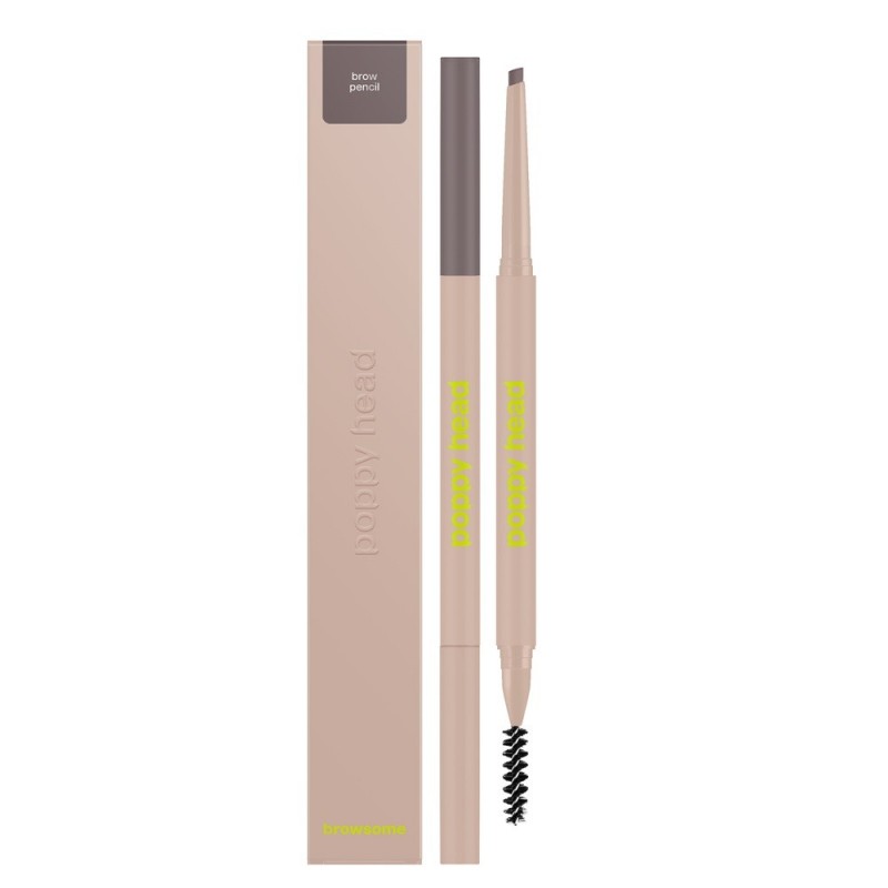 Poppy Head Browsome Brow Pencil 02 Neutral Brown 0,09 g kredka do brwi