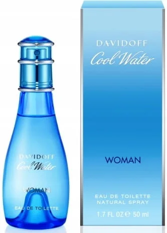 Davidoff Cool Water Woman 50ml Woda Toaletowa Dla Kobiet Perfumy Damskie