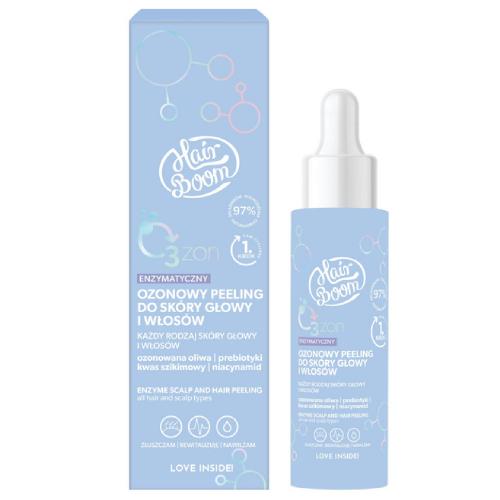 HairBoom O3zon Ozonowy Peeling Do Skóry Głowy i Włosów 100ml