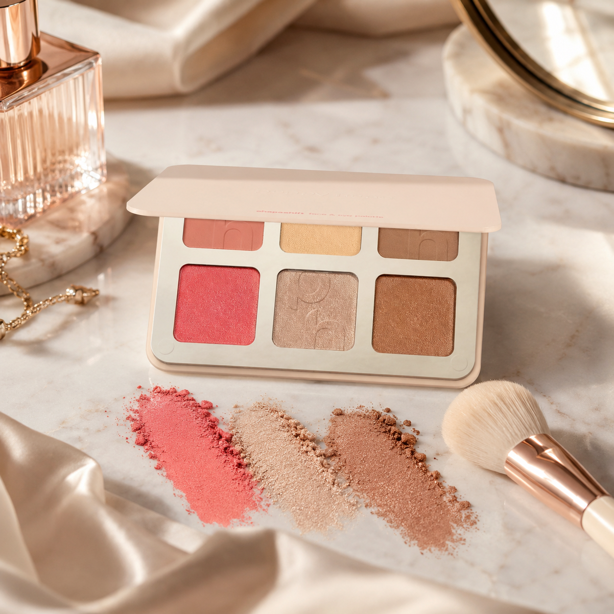 Poppy Head Shapeshift Face & Eye Palette 18 g multifunkcyjna paleta do twarzy i oczu